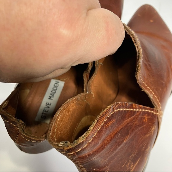 Steve Madden Austin leather ankle boots size 6 - Picture 6 of 7